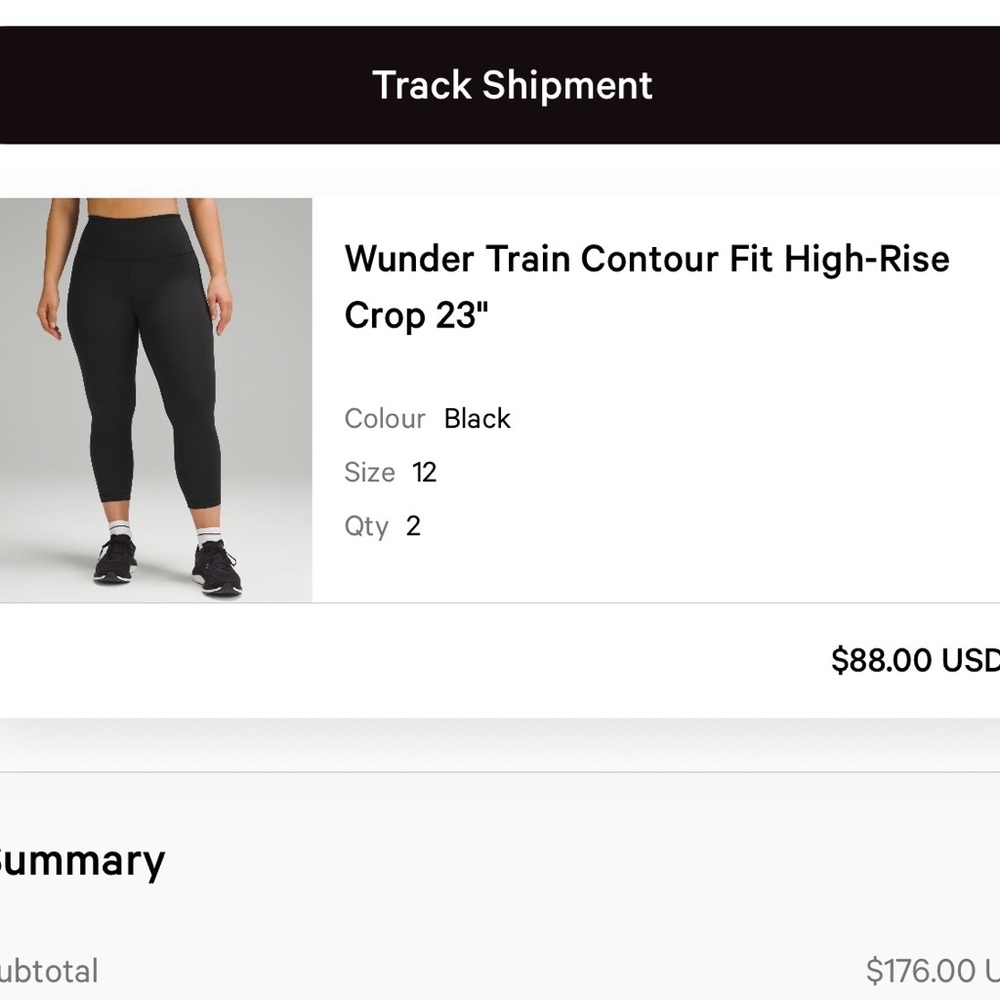 Lululemon Athletica Black Leggings READ DESCRIPTION - Picture 4 of 4